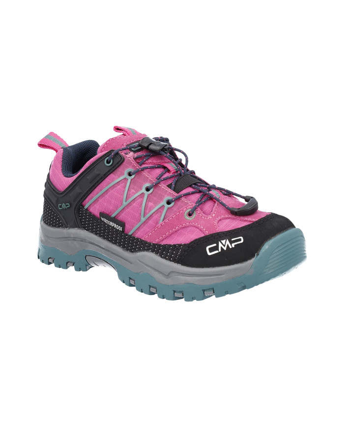 SCARPA CMP BAMBINA TRAKKING KIDS RIGEL LOW TREKKING SHOES WP FESTIVAL-AGAVE 3Q54554 07CT 