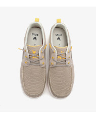 MOCASSINI PITAS UOMO SCARPA DA VELA BAY BEIGE S26M-WVE-BAY