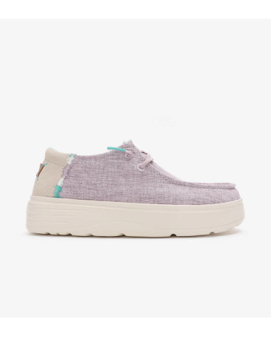 MOCASSINO PITAS DONNA WALLABI POPPY LILLA S26W-BOK-PPY