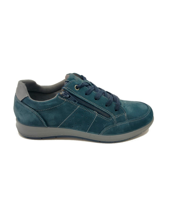 sSNEAKERS ENVAL SOFT UOMO  NABUK GUM  BLU 7713300
