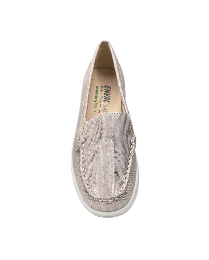 MOCASSINI ENVAL SOFT DONNA SCAMOSC.FEDE CHAMPAGNE 7751811