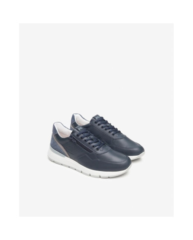 SNEAKERS NEROGIARDINI UOMO SPARTA INCANTO VELOUR AVIO SAUVAGE PERLA PU.BIDENS.POGGIO B1 E500650U/207