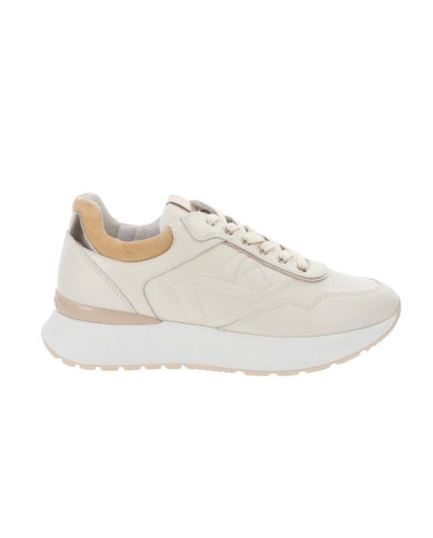 SNEAKERS NEROGIARDINI DONNA VELVET OSSO 0100 T.BRILL PLATINO 6074 SIERRA SIGARO PU.BIDEN E512884D/713