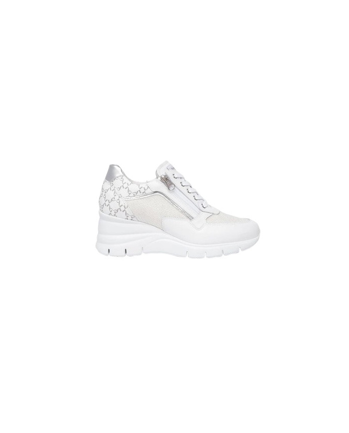 SNEAKERS NEROGIARDINI DONNA SKIPPER BIANCO T.RETE CHIC 1 BIANCO T.GIOVE BIANCO/GRIGIO E512940D/707