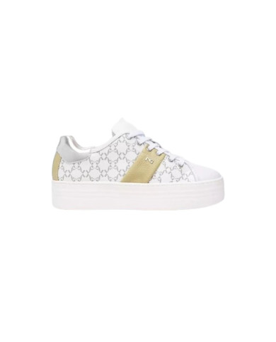 SNEAKERS NEROGIARDINI DONNA SKIPPER BIANCO T.GIOVE BIANCO/GRIGI T.GORGONA PISTACCHIO E513026D/707
