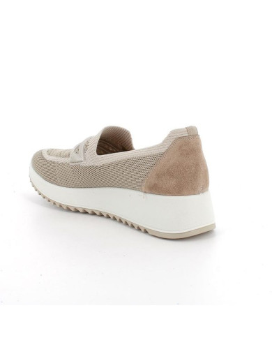 SLIP-ON ENVAL SOFT DONNA  T."FLYKNIT"RECY TAUPE-CREAM 1275333