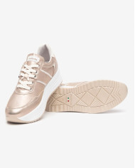 SNEAKERS NEROGIARDINI DONNA ETOILE SATURN VELVET OSSO 0100 PU.EVORA B16495 BIANCO E512912D/675