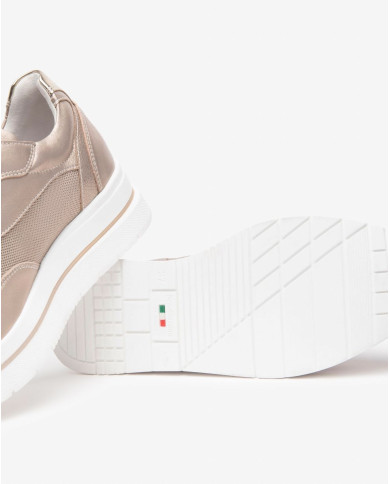 SNEAKERS NEROGIARDINI DONNA ETOILE SATURN ETOILE SATURN VELOUR FEMME MARTE NUT TR CORVAR E512903D/675