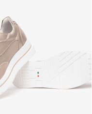 SNEAKERS NEROGIARDINI DONNA ETOILE SATURN ETOILE SATURN VELOUR FEMME MARTE NUT TR CORVAR E512903D/675