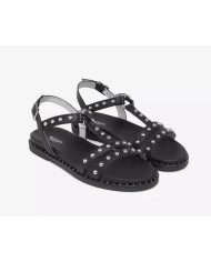 SANDALO NEROGIARDINI DONNA TAMIGI NERO TR TEULADA NERO E513480D/1001