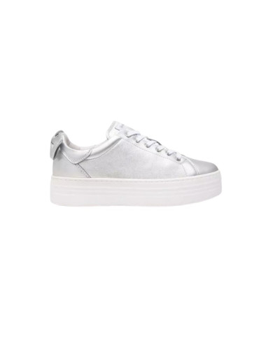 SNEAKERS NEROGIARDINI DONNA ETOILE ARGENTO PU.MONOD.CAPRAIA E513020D/700