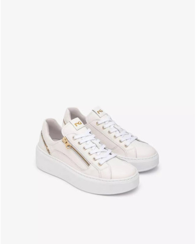 SNEAKERS NEROGIARDINI DONNA DOLLARINO BIANCO T.GLITTER GR.910/514 PU.GUATEMALA E513081D/707