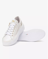 SNEAKERS NEROGIARDINI DONNA DOLLARINO BIANCO T.GLITTER GR.910/514 PU.GUATEMALA E513081D/707