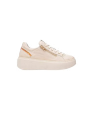 SNEAKERS NEROGIARDINI DONNA DOLLARINO BEIGE T.GLITTER GR.PLANET  PU.GUATEMALA E513081D/412