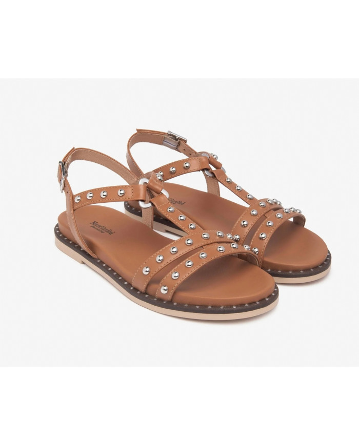 SANDALO NEROGIARDINI DONNA ARMENIA COGNAC TR TEULADA SABBIA E513480D/329