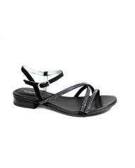 SANDALO NEROGIARDINI DONNA NILO NERO TR LULA NERO E115530D/100
