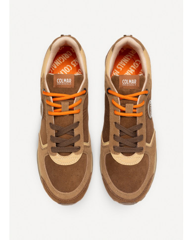 SNEAKERS COLMAR UOMO TRAVIS SUEDE BROWN 056 TRAVIS S 056 25AW