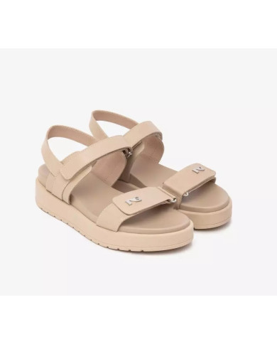 SANDALO CON ZEPPA NEROGIARDINI DONNA TAMIGI LINO TR PAMPLONA E513702D/453