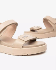 SANDALO CON ZEPPA NEROGIARDINI DONNA TAMIGI LINO TR PAMPLONA E513702D/453