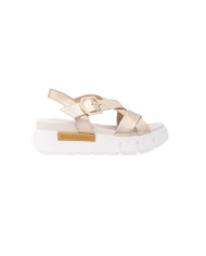 SANDALO CON ZEPPA NEROGIARDINI DONNA ETOILE SAND MIELE TR VENEZIA E513697D/418
