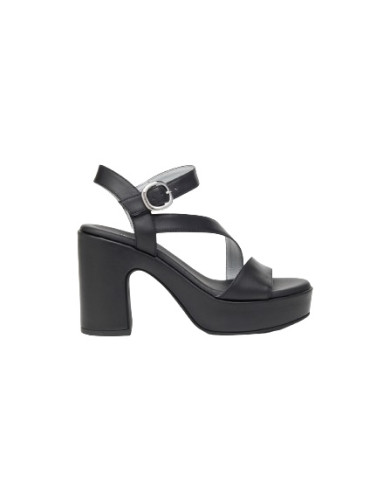 SANDALO CON TACCO NEROGIARDINI DONNA TAMIGI NERO PU.MOENA TACCO 10,5CM E410400D/100