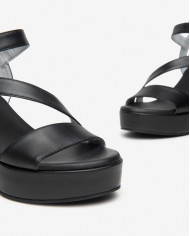 SANDALO CON TACCO NEROGIARDINI DONNA TAMIGI NERO PU.MOENA TACCO 10,5CM E410400D/100