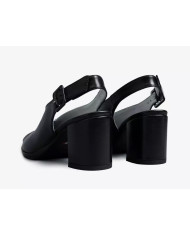 SANDALO CON TACCO NEROGIARDINI DONNA NAPPA PANDORA NERO TR MELILLA NERO TACCO 7CM E513450D/100