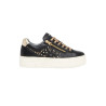 SNEAKERS NEROGIARDINI DONNA GUANTO NERO T.GLITTERNE ETOILE MIELE PU.MONOD.CAPRA I411610D/100