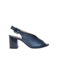 SANDALO CON TACCO NEROGIARDINI DONNA LAMINATO OCEANO TR MELILLA NERO TACCO 7CM E513451D/201