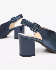 SANDALO CON TACCO NEROGIARDINI DONNA LAMINATO OCEANO TR MELILLA NERO TACCO 7CM E513451D/201