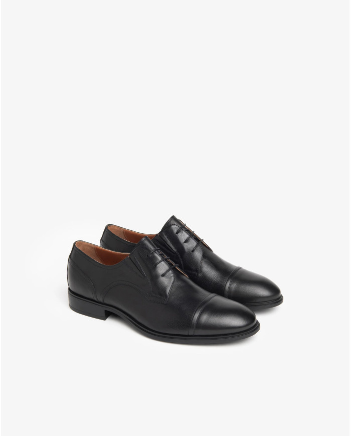 STRINGATE NEROGIARDINI UOMO PELLE  NERO LOOK CERIMONIA E400131UE/100