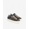 SNEAKERS NEROGIARDINI DONNA GUANTO NERO T.GLITTERNE ETOILE MIELE PU.MONOD.CAPRA I411610D/100
