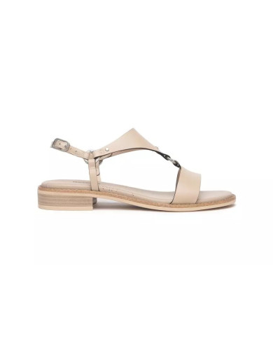SANDALI NEROGIARDINI DONNA TAMIGI LINO TR BEVAGNA 592 BEIGE E513420D/453