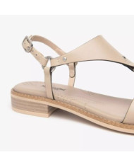 SANDALI NEROGIARDINI DONNA TAMIGI LINO TR BEVAGNA 592 BEIGE E513420D/453