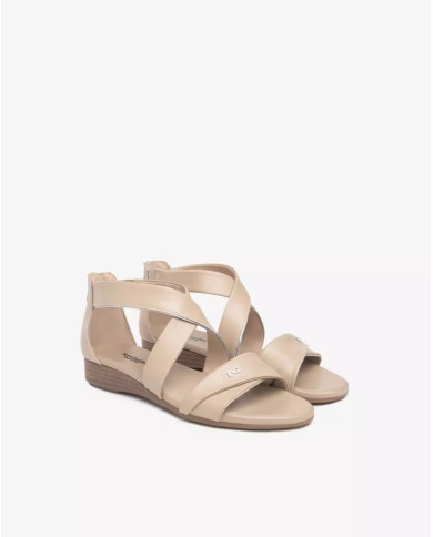 SANDALI NEROGIARDINI DONNA TAMIGI LINO T.BRILL ARGENTO TR VIESTE AMBRA E513390D/453