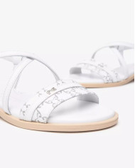 SANDALI NEROGIARDINI DONNA T.GIOVE BIANCO/GRIGI BAROLO BIANCO TR ACCRA  BEIGE E513403D/707