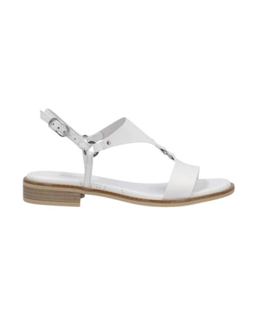SANDALI NEROGIARDINI DONNA LOIRA BIANCO TR BEVAGNA 592 BEIGE E513420D/707
