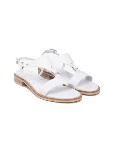 SANDALI NEROGIARDINI DONNA LOIRA BIANCO TR BEVAGNA 592 BEIGE E513420D/707