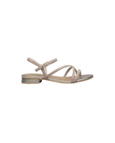 SANDALI NEROGIARDINI DONNA NILO SAFARI TR LULA NATURALE E115530D/506