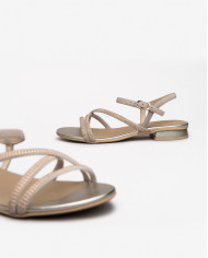 SANDALI NEROGIARDINI DONNA NILO SAFARI TR LULA NATURALE E115530D/506