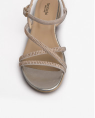 SANDALI NEROGIARDINI DONNA NILO SAFARI TR LULA NATURALE E115530D/506