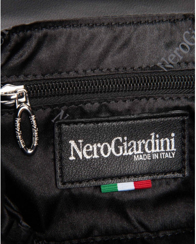 POCHETTE NEROGIARDINI DONNA NERO 19X10X6CM E443700DE/100