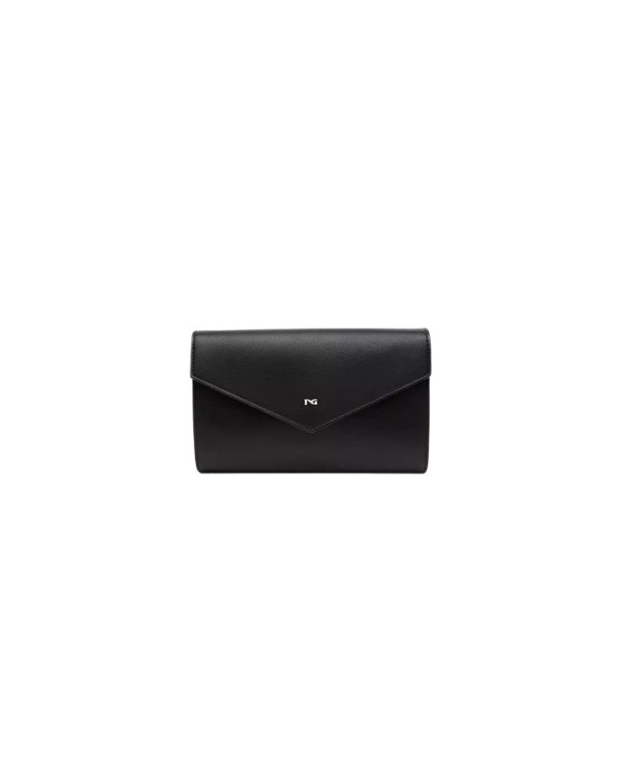 POCHETTE NEROGIARDINI DONNA T.NAPPA NERO 22X13,5X6CM E543901DE/100