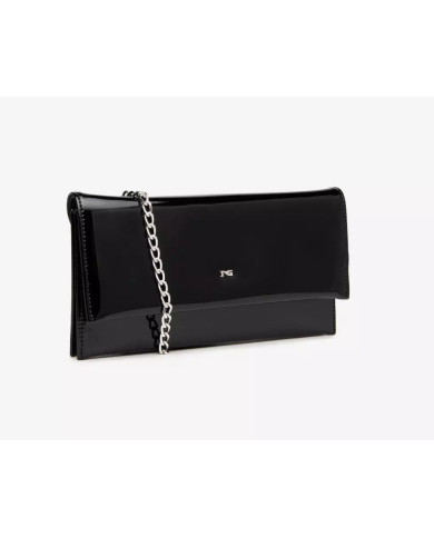 POCHETTE NEROGIARDINI DONNA T.NAPPA NERO 26X13X4CM I443801DE/100