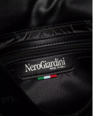 POCHETTE NEROGIARDINI DONNA T.NAPPA NERO 26X13X4CM I443801DE/100
