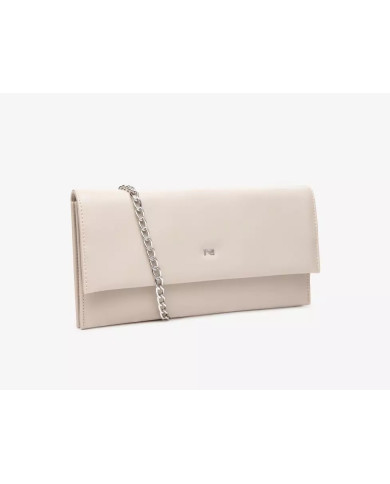 POCHETTE NEROGIARDINI DONNA T.NAPPA SAND  22X13X4CM E543801DE/143
