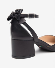 DECOLLETE' NEROGIARDINI DONNANAPPA PANDORA NERO TPU TENNA NERO TACCO 5CM E512350D/100