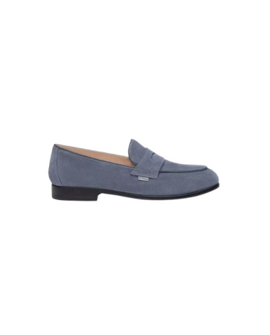 MOCASSINO NEROGIARDINI UOMOVELOUR AVIO SPARTA INCANTO GOMMA SOLERO E500592U/203