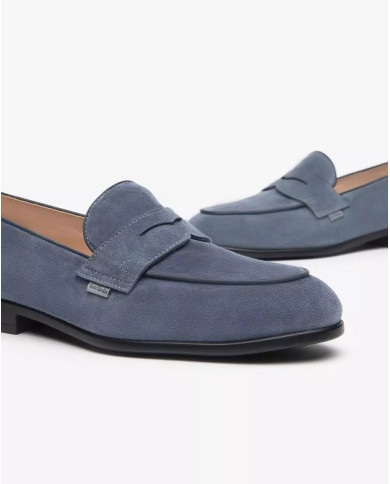 MOCASSINO NEROGIARDINI UOMOVELOUR AVIO SPARTA INCANTO GOMMA SOLERO E500592U/203