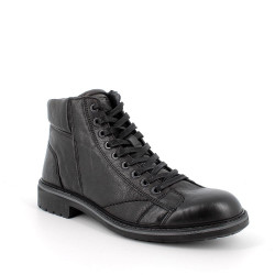 ANFIBIO IGI&CO UOMO SCARPONCINI IN PELLE  NERO 4605000